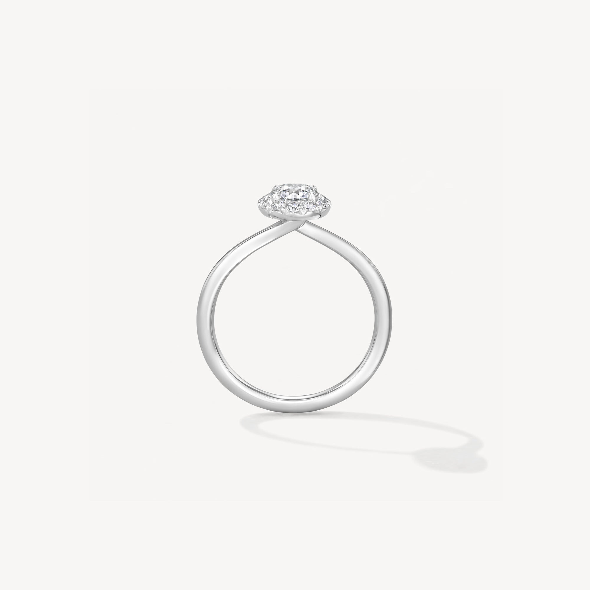 Hearts On Fire Vela Halo Ring