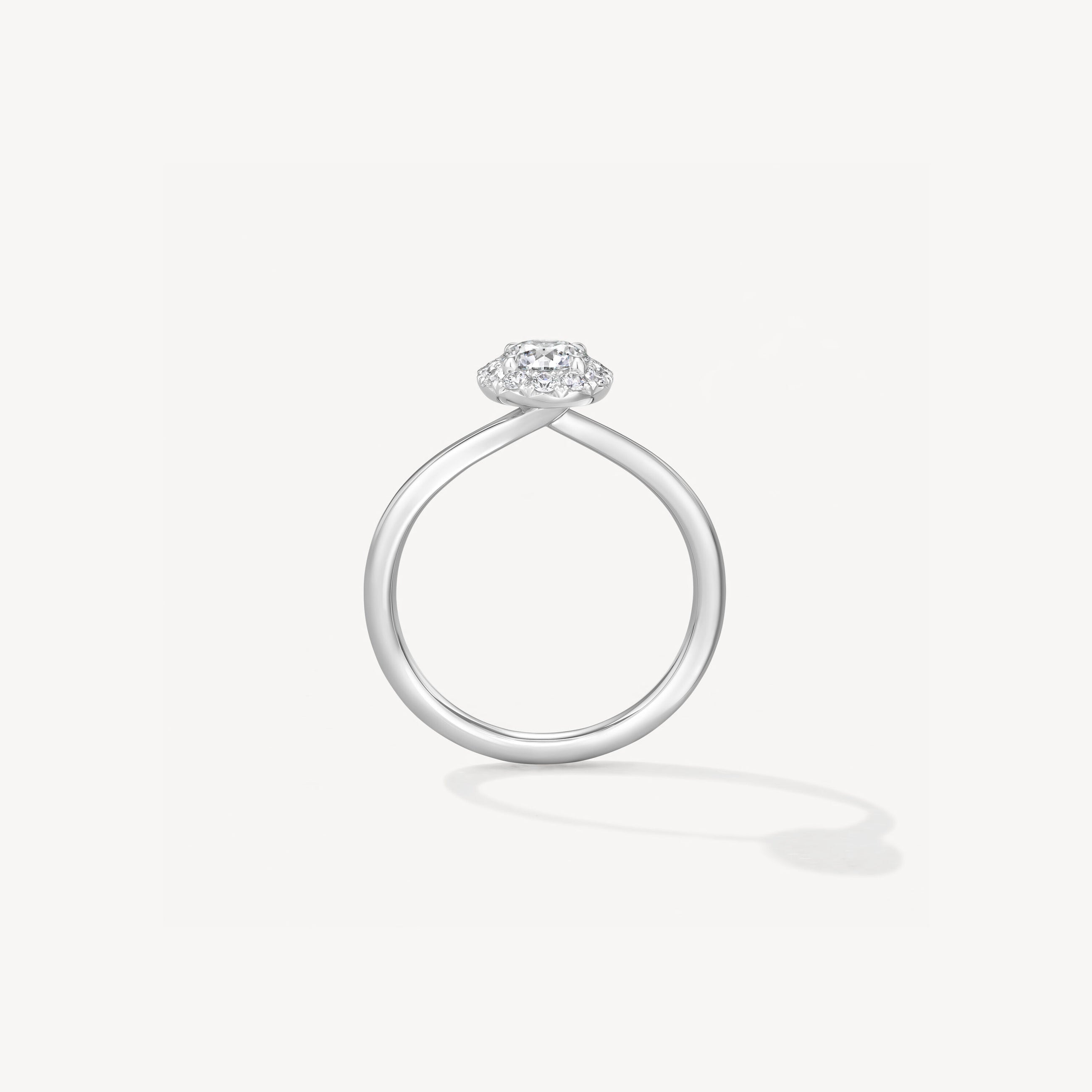 Hearts On Fire Vela Halo Ring