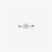 Hearts On Fire Vela Solitaire Ring with Diamond Gallery