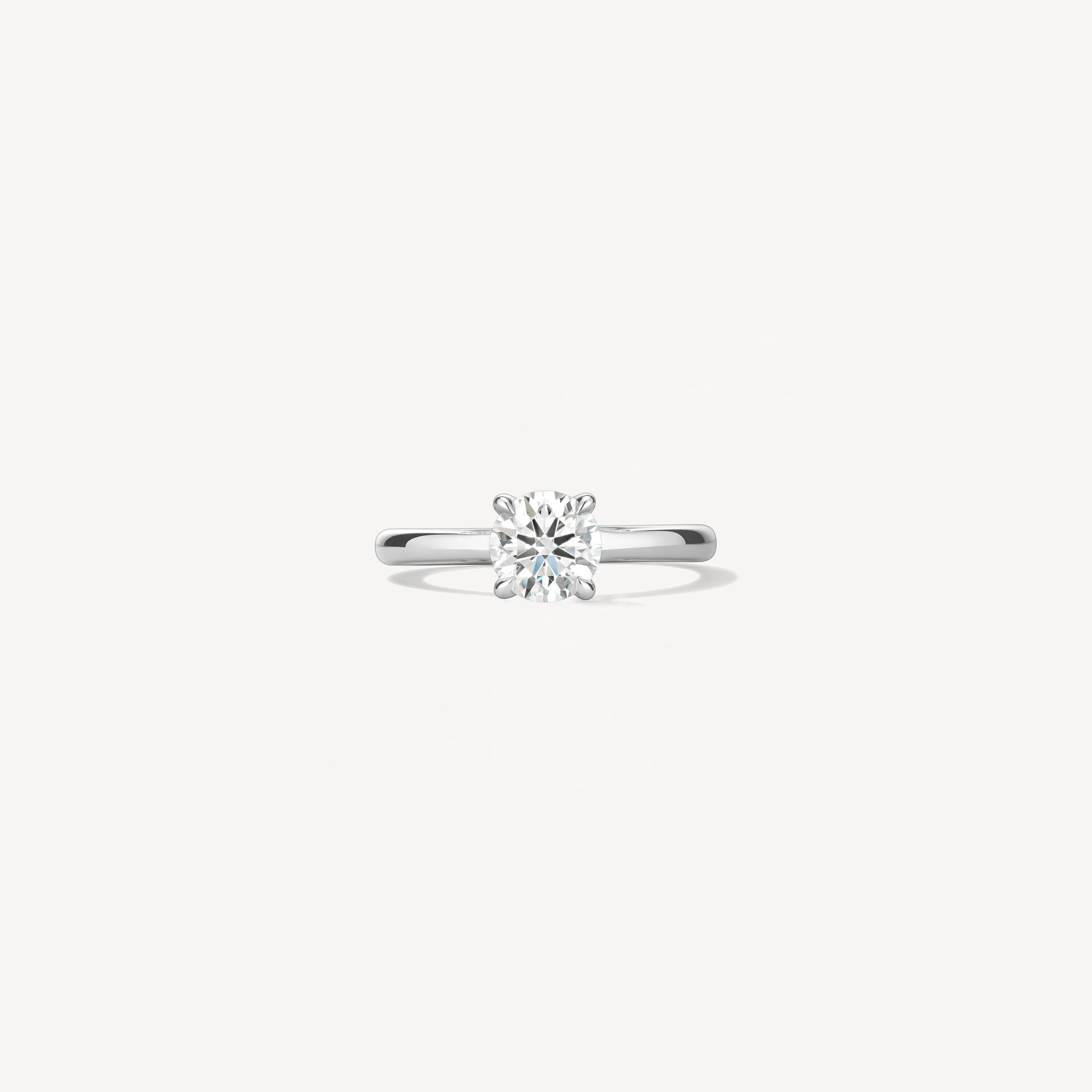 Hearts On Fire Vela Solitaire Ring with Diamond Gallery