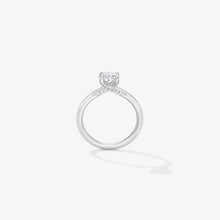 Hearts On Fire Vela Solitaire Ring with Diamond Gallery