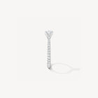 Hearts On Fire Vela Solitaire Ring With Diamond Band