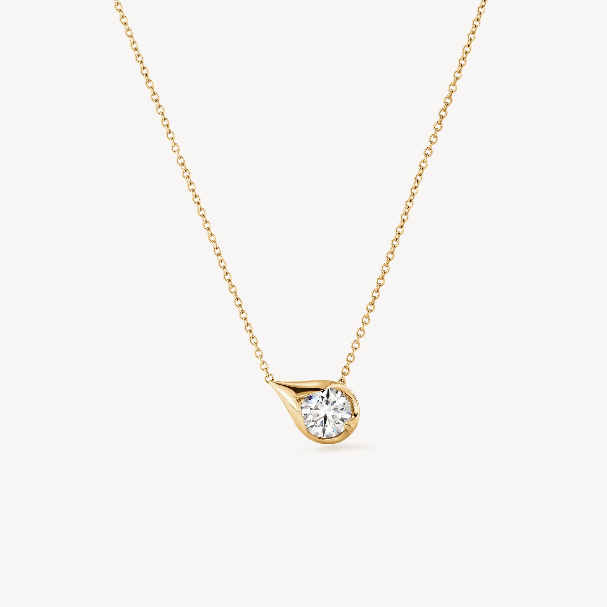 Hearts On Fire LU Droplet Pendant