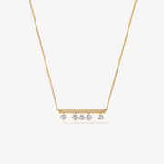 Hearts On Fire Barre Floating Diamond Pendant Necklace
