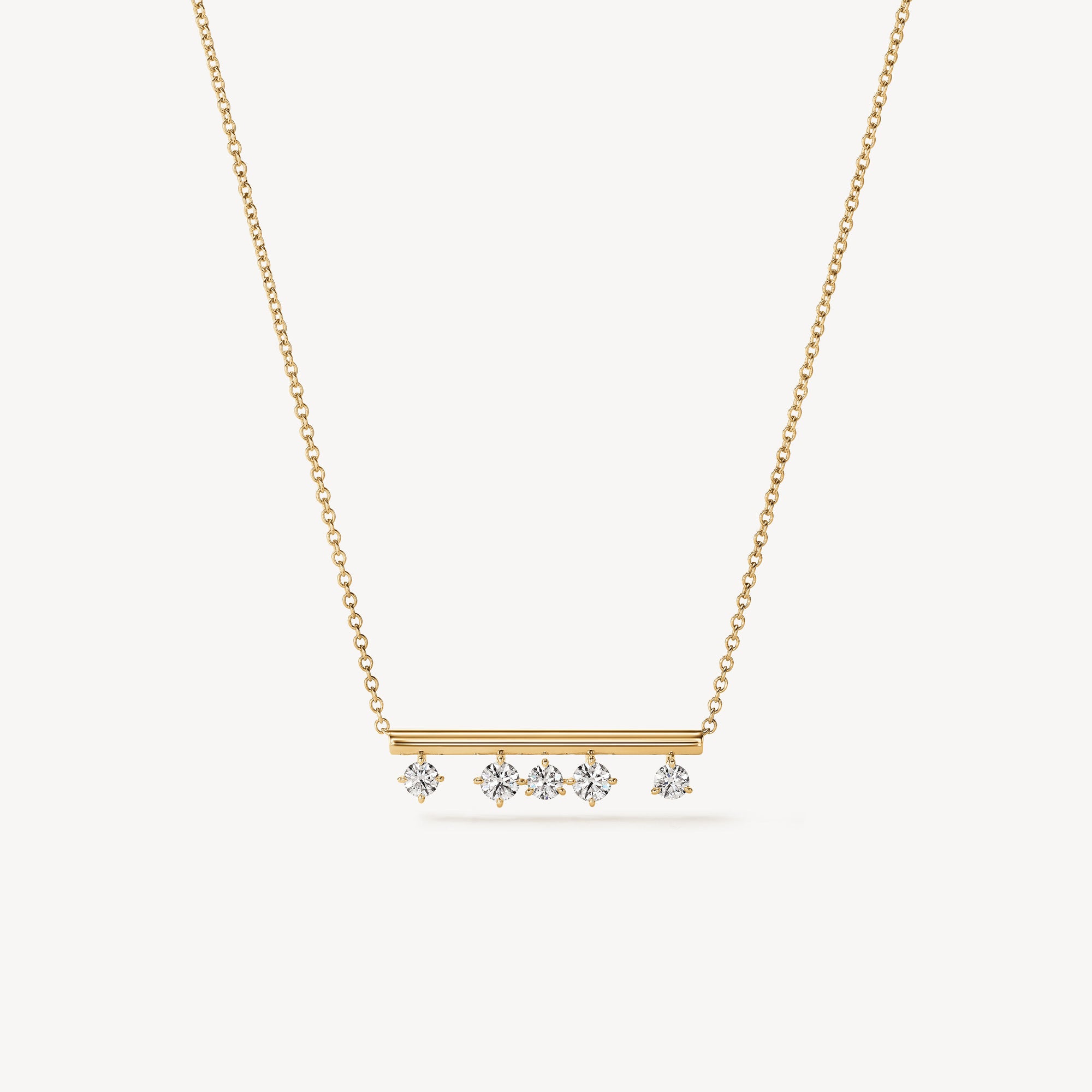 Hearts On Fire Barre Floating Diamond Pendant Necklace