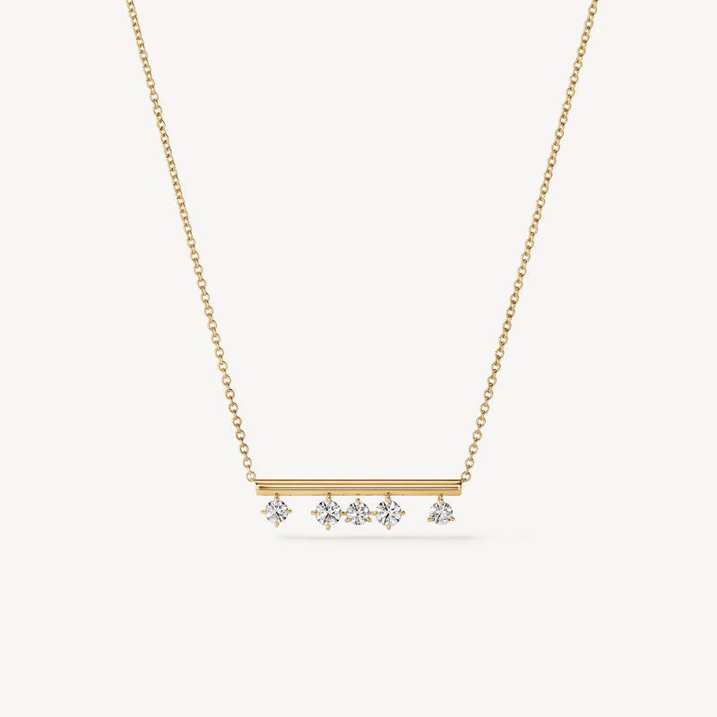 Hearts On Fire Barre Floating Diamond Pendant Necklace