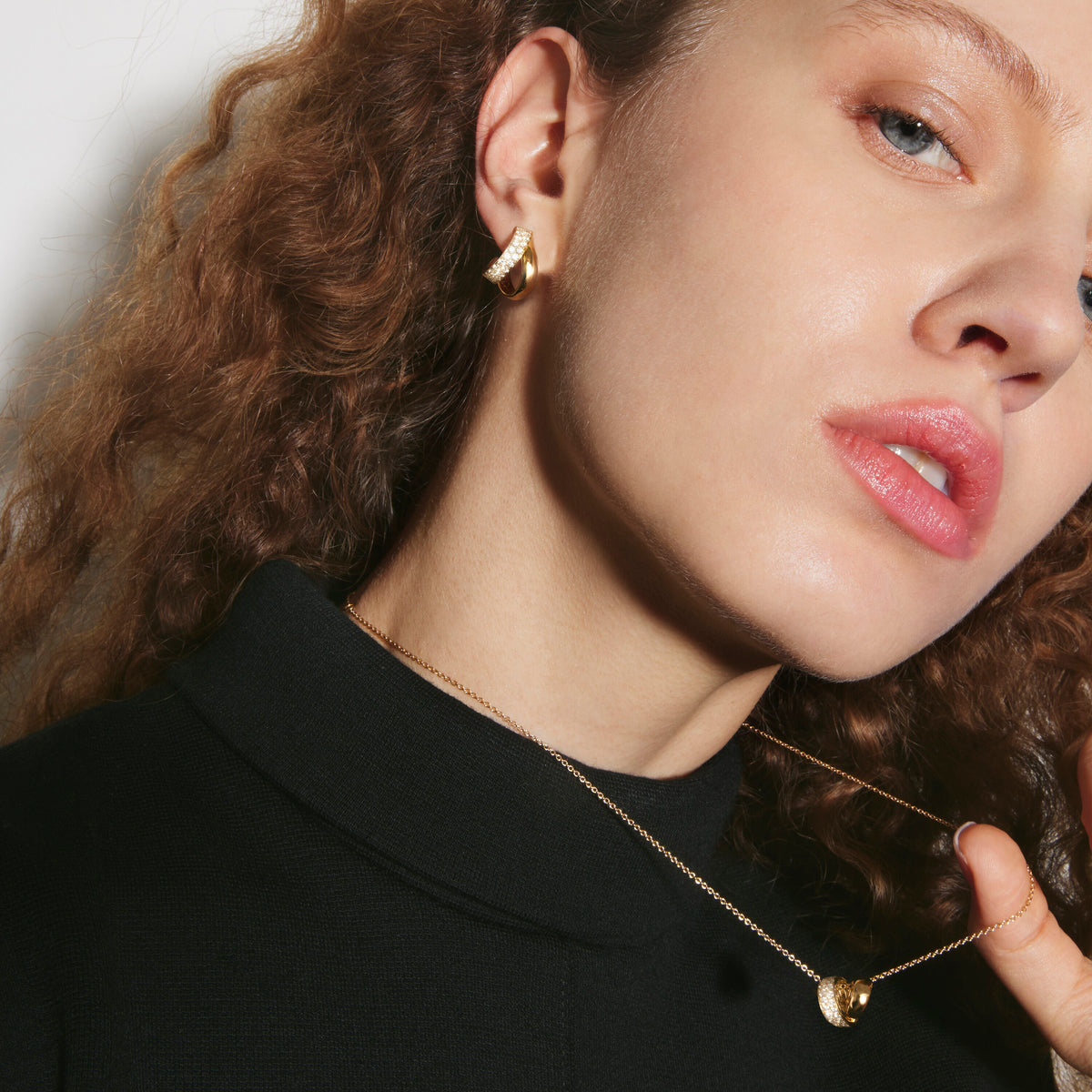 Hearts On Fire INSIDE/OUT Diamond Flip Earrings