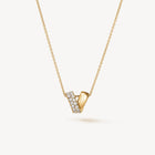 Hearts On Fire INSIDE/OUT Multi-Wear Rondel Diamond Pendant Necklace