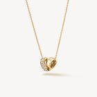 Hearts On Fire INSIDE/OUT Multi-Wear Rondel Diamond Pendant Necklace