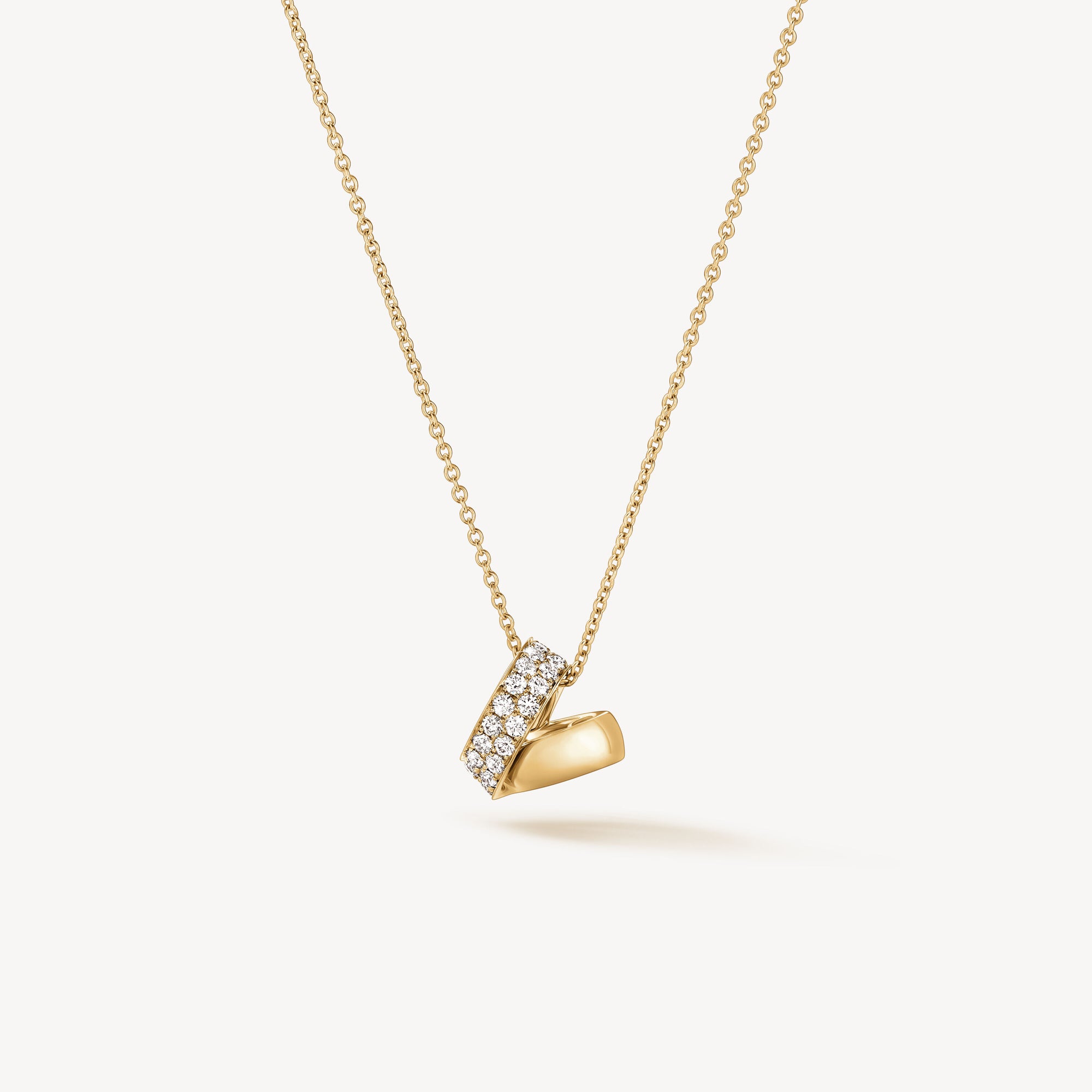 Hearts On Fire INSIDE/OUT Multi-Wear Rondel Diamond Pendant Necklace