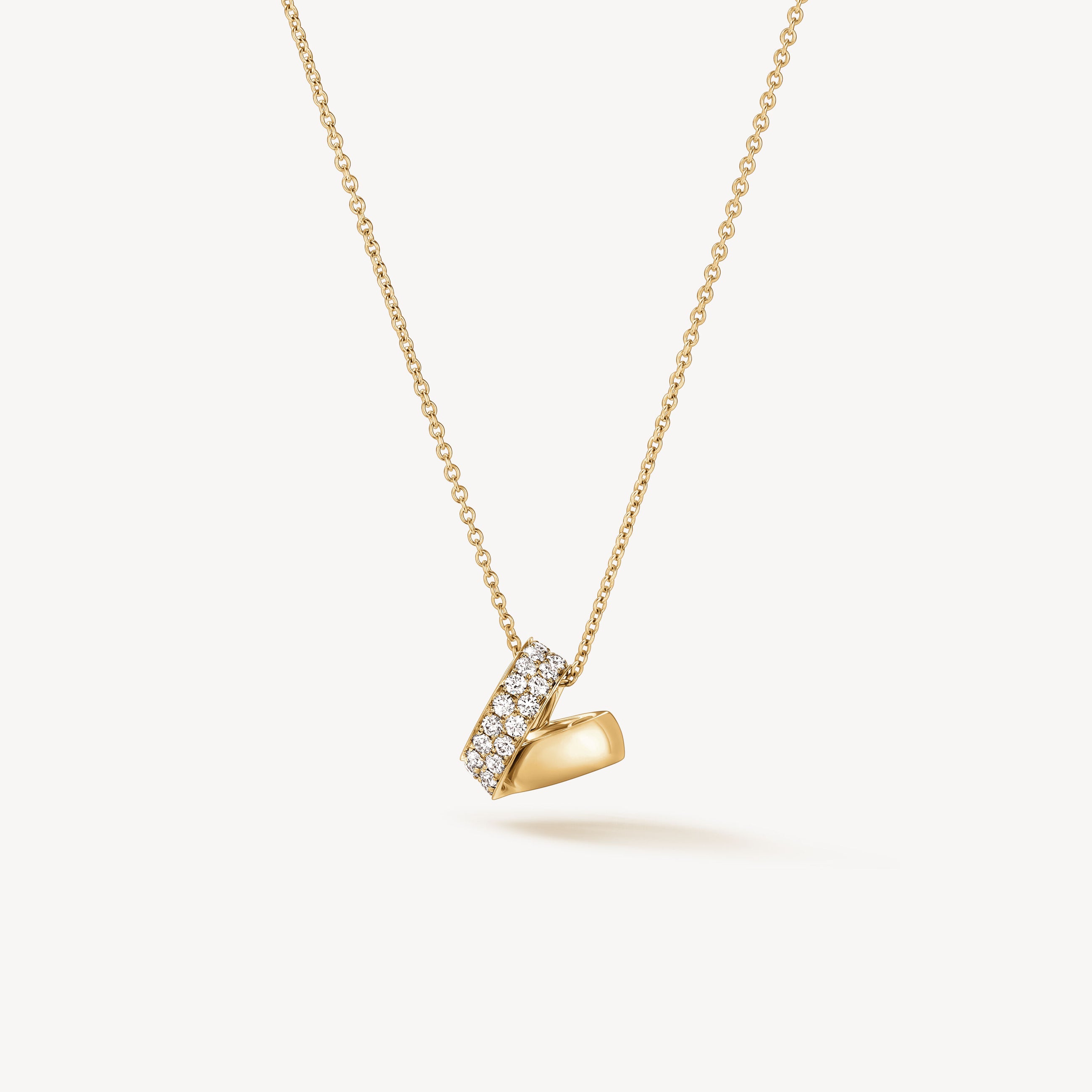 Hearts On Fire INSIDE/OUT Multi-Wear Rondel Diamond Pendant Necklace