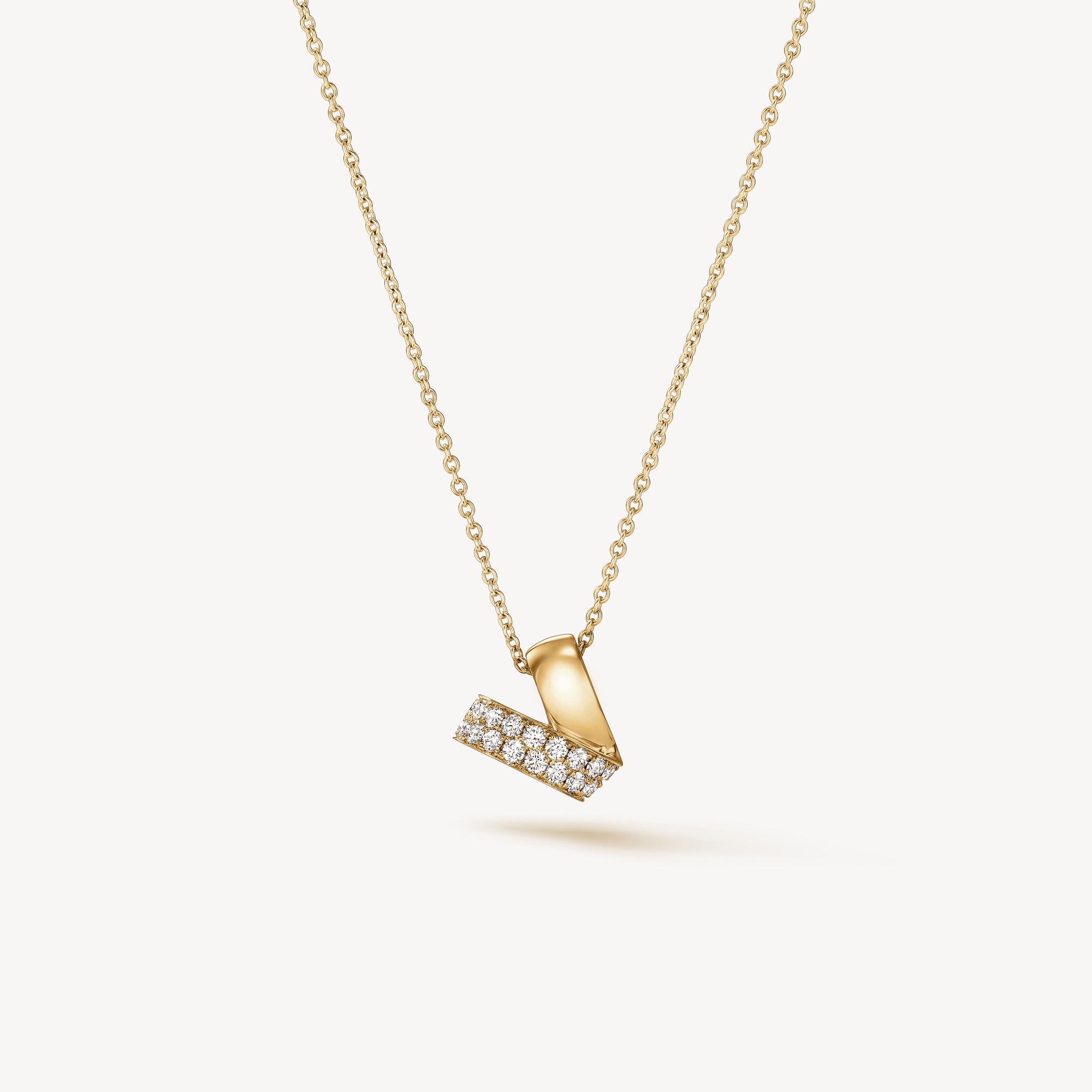 Hearts On Fire INSIDE/OUT Multi-Wear Rondel Diamond Pendant Necklace