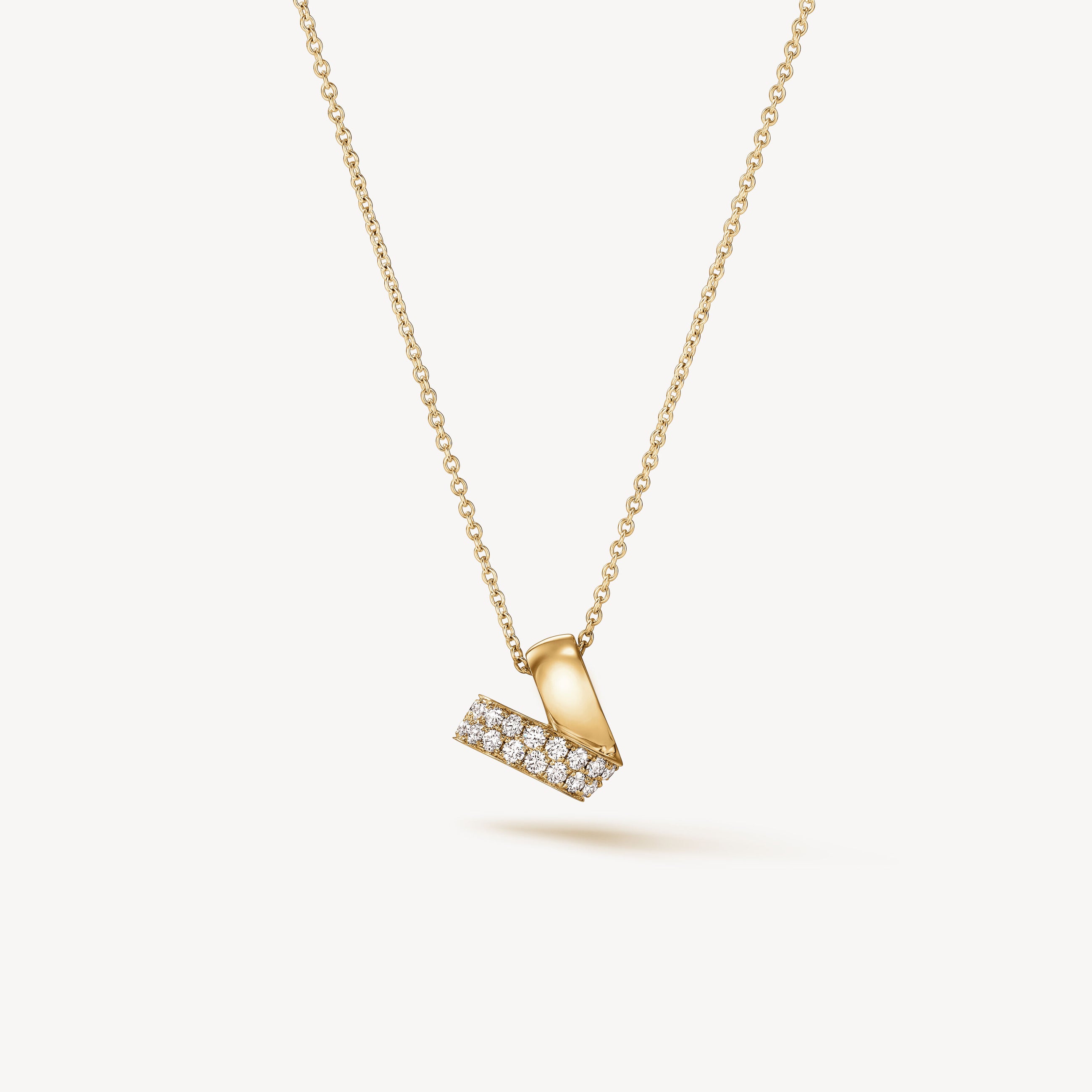 Hearts On Fire INSIDE/OUT Multi-Wear Rondel Diamond Pendant Necklace