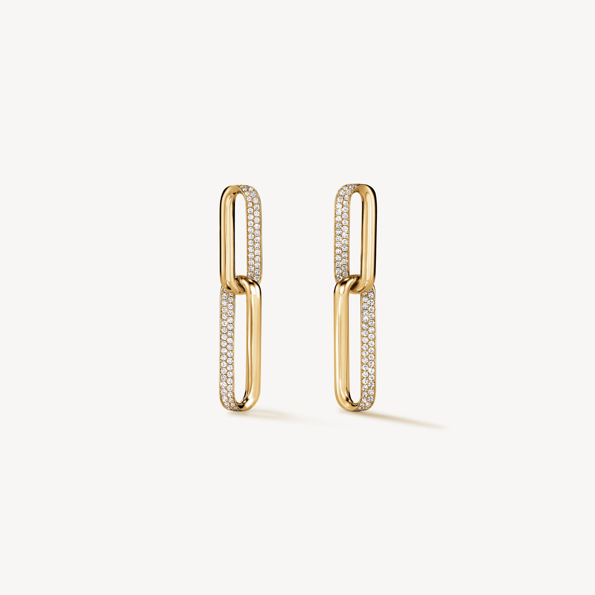 Hearts On Fire INSIDE/OUT Diamond Link Earrings