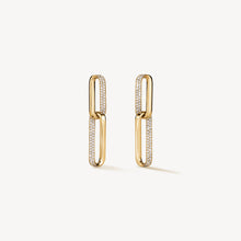 Hearts On Fire INSIDE/OUT Diamond Link Earrings