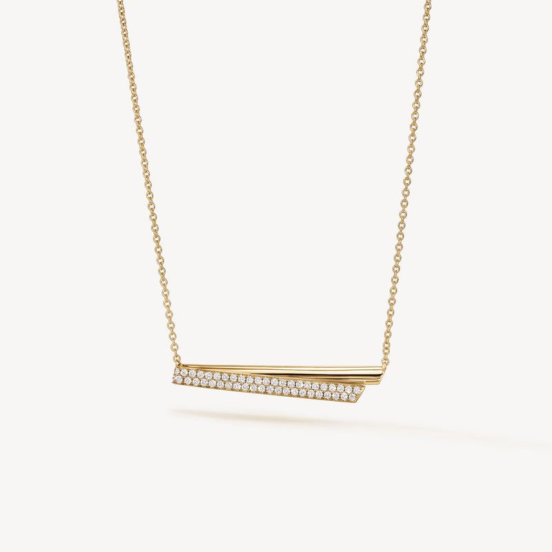 Hearts On Fire INSIDE/OUT Diamond Flip Pendant Necklace