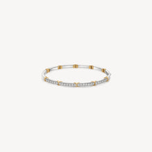Hearts On Fire Copley Half Pavé Diamond Bangle