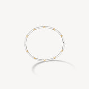 Hearts On Fire Copley Half Pavé Diamond Bangle