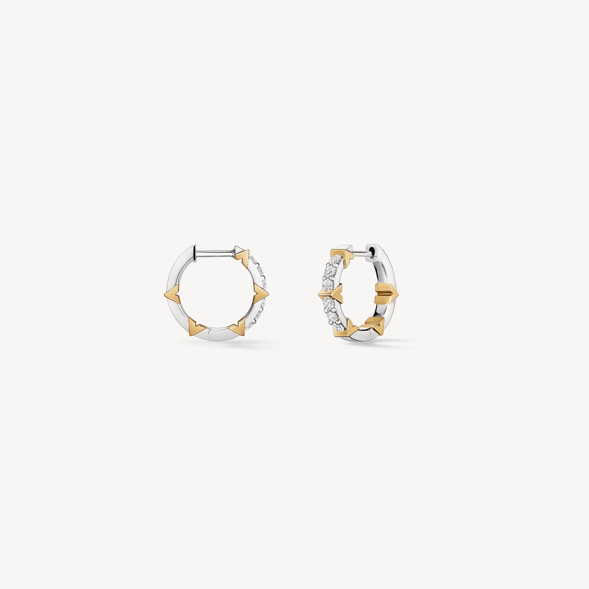 Hearts On Fire Copley Pavé Diamond Hoop Earrings