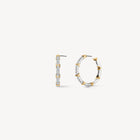 Hearts On Fire Copley Pavé Diamond Hoop Earrings