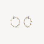 Hearts On Fire Copley Pavé Diamond Hoop Earrings