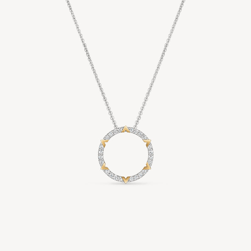 Hearts On Fire Copley Pavé Diamond Pendant Necklace