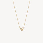 Hearts On Fire INSIDE/OUT Rondel Diamond Pendant Necklace