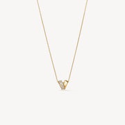 Hearts On Fire INSIDE/OUT Rondel Diamond Pendant Necklace
