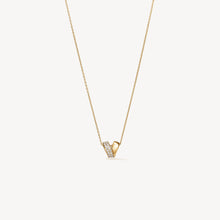 Hearts On Fire INSIDE/OUT Rondel Diamond Pendant Necklace