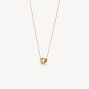 Hearts On Fire INSIDE/OUT Rondel Diamond Pendant Necklace