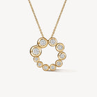 Hearts On Fire Dream Circle Pendant Necklace