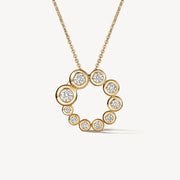 Hearts On Fire Dream Circle Pendant Necklace