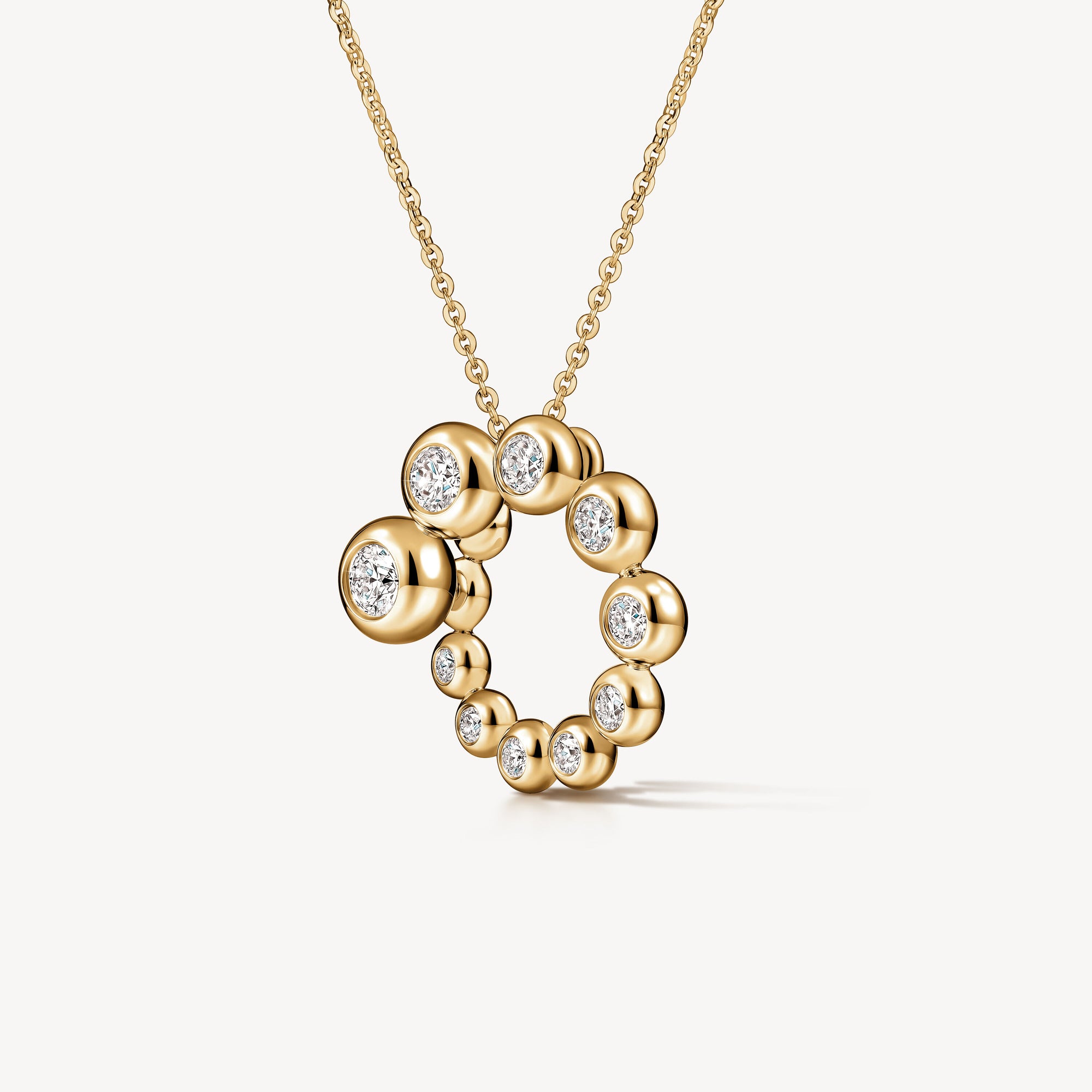 Hearts On Fire Dream Circle Pendant Necklace