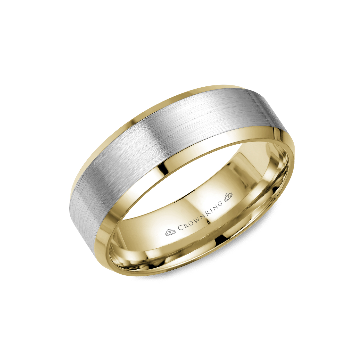 8mm Classic Wedding Band With Satin Finish