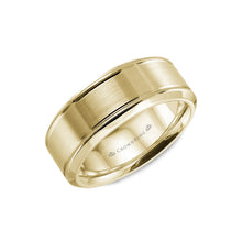 10mm Classic Wedding Band Sandpaper Center & High Polish Sides & Bevel