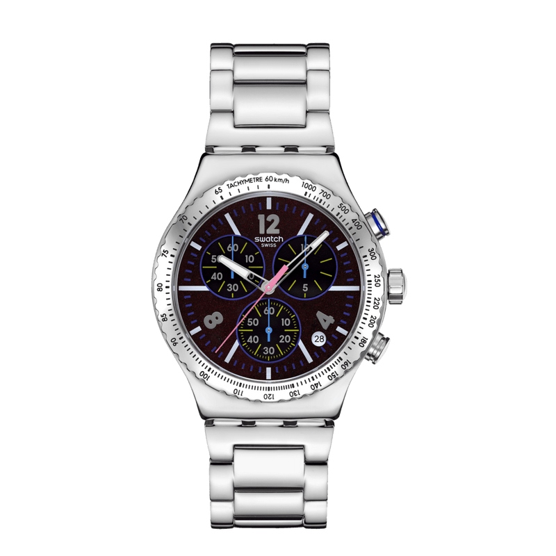 Swatch Watch Purple Glow 43mm