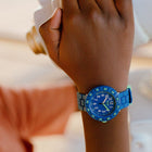 Flik Flak Solo Dark Blue 37mm