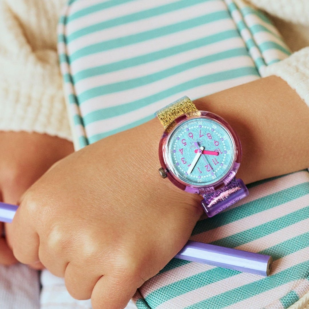 Flik Flak Shine In Rainbow 32mm