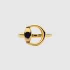 Gucci Horsebit 18K Yellow Gold Ring Size 6