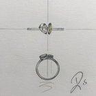 2.08 Toi et Moi Custom Ring