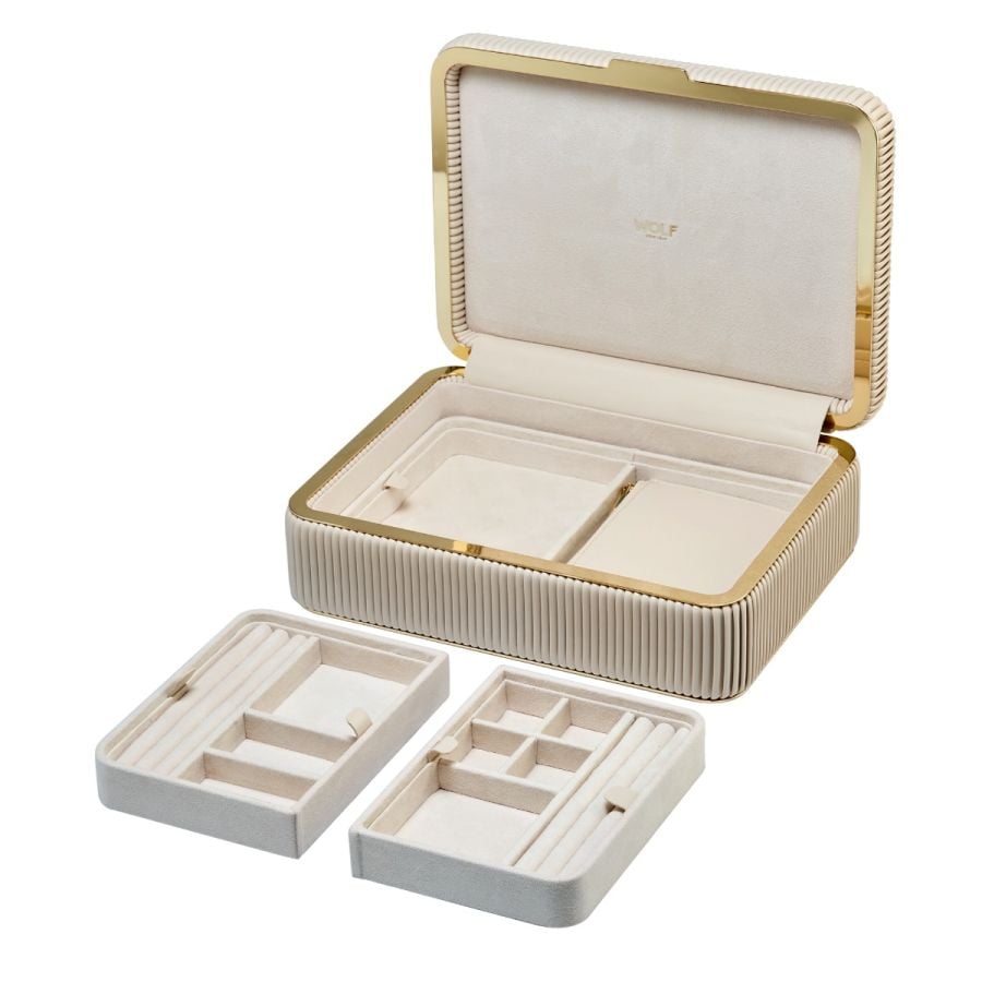 WOLF Bella Medium Jewel Box Bone