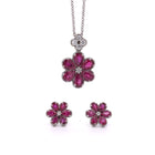 2.56 Crimson Red Ruby Custom Necklace