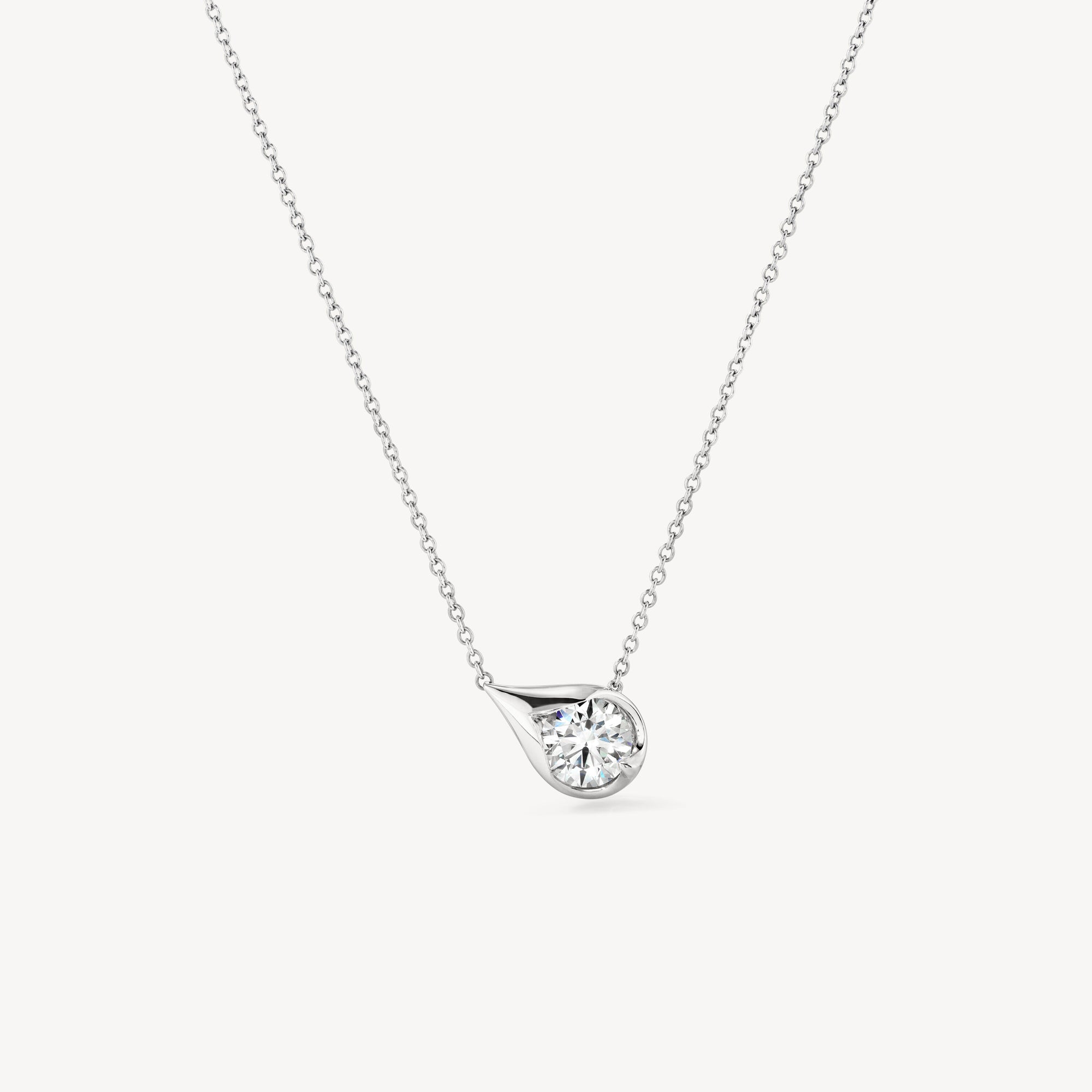 Hearts On Fire LU Droplet Pendant