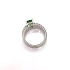 2.56 Vivid Tsavorite Custom Ring