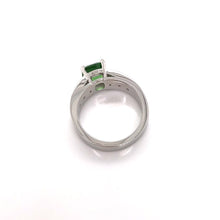 2.56 Vivid Tsavorite Custom Ring