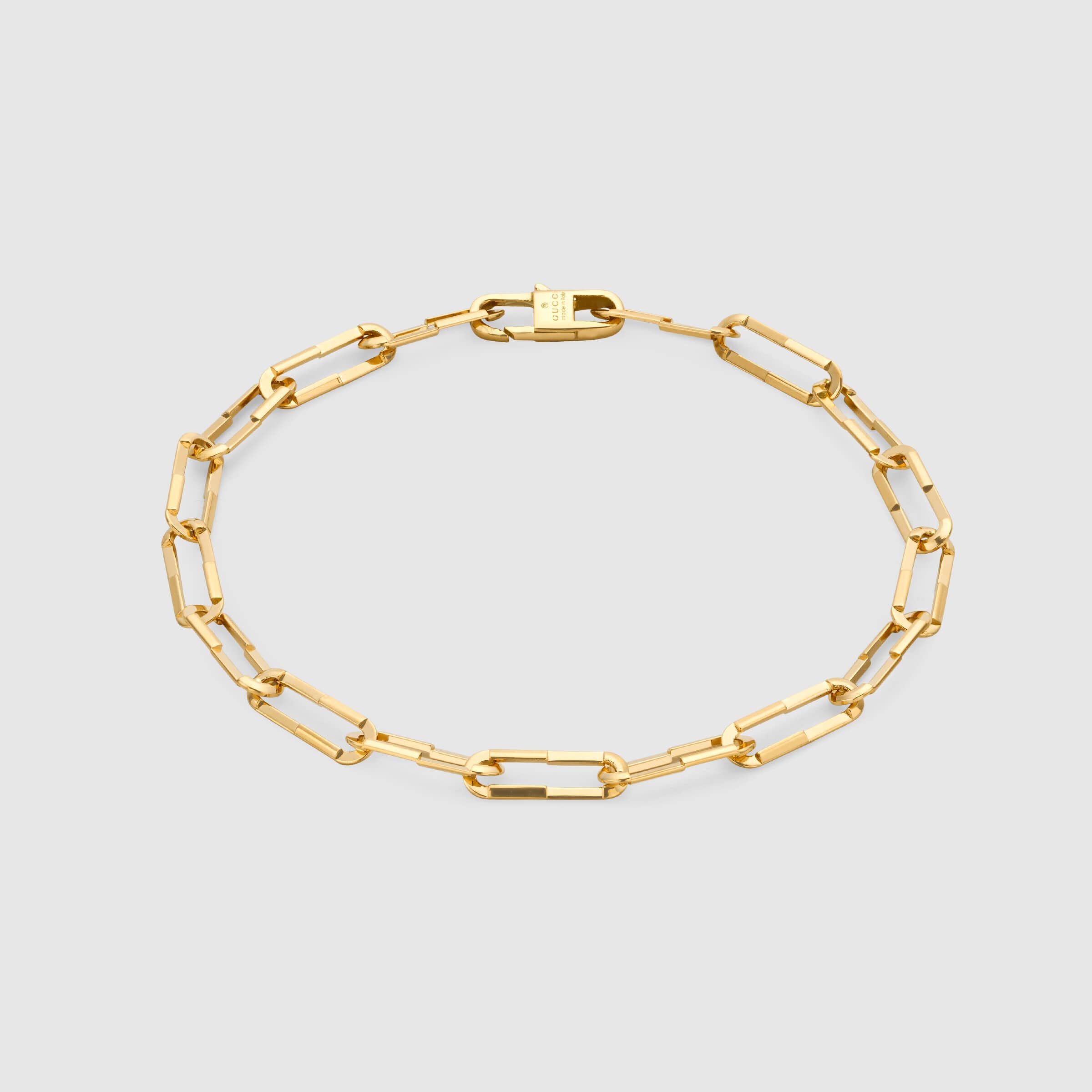 Gucci 18KY Link to Love Bracelet