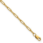 14K Gold Filled 6.5" Paperclip Bracelet (2.5mm)
