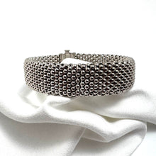 14KW Fancy Link 17mm wide Bracelet 7.5-Inch