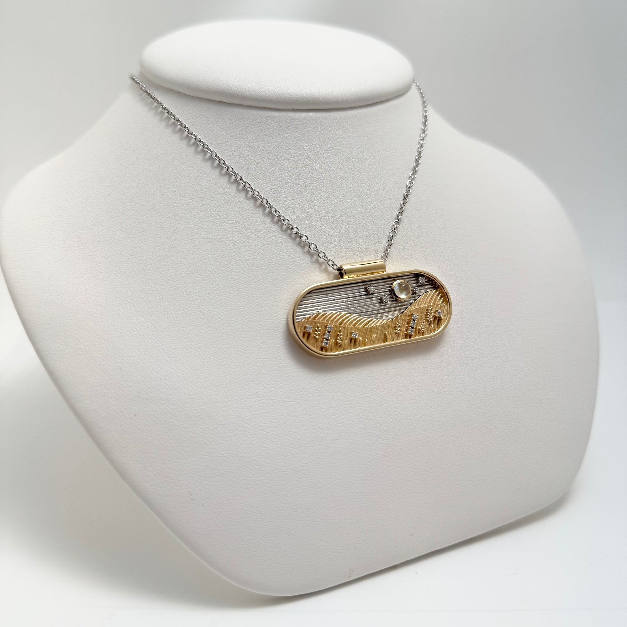 "Harvest Moon" Custom Designed Necklace