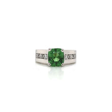 2.56 Vivid Tsavorite Custom Ring